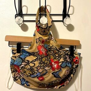 Women’s Social Code Fancy Halter Top, Size 3